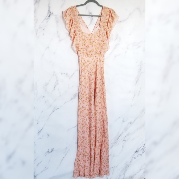 DIVINE HERITAGE Floral Maxi Dress CottageCore - Picture 15 of 15